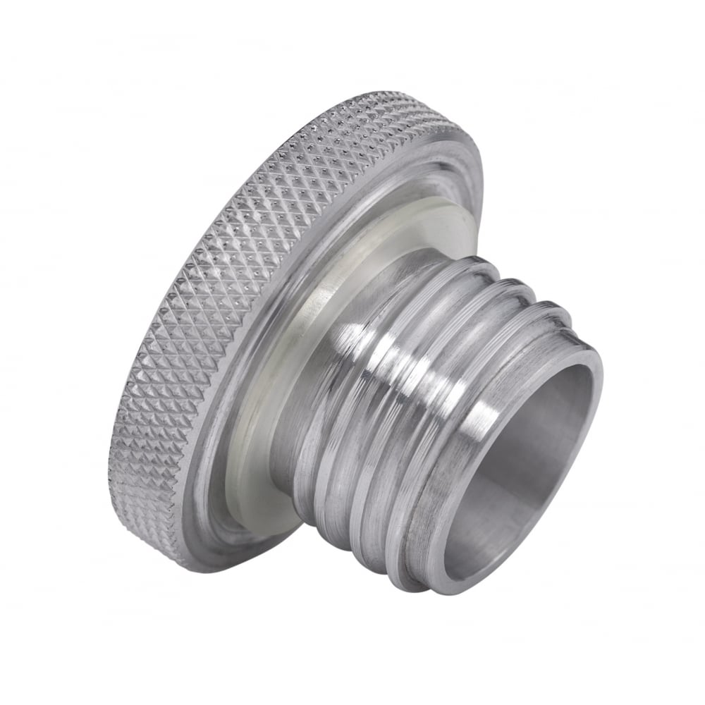 Custom Fuel Gas Cap - Billet Aluminium - Rippled