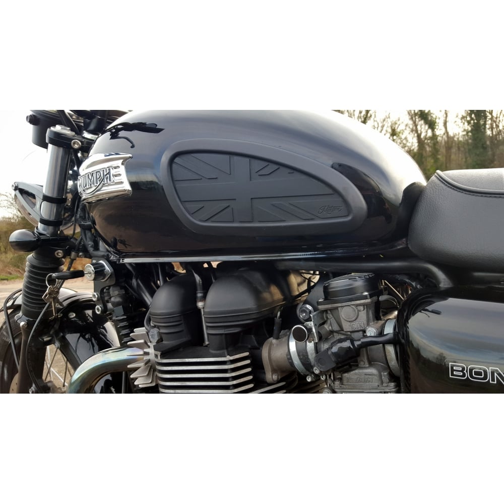 Classic Cafe Racer custom Knee Pads - Union Jack