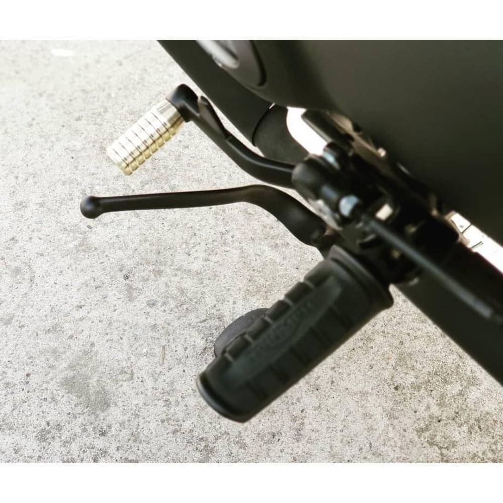 motone rogue motorcycles brass gear shifter peg