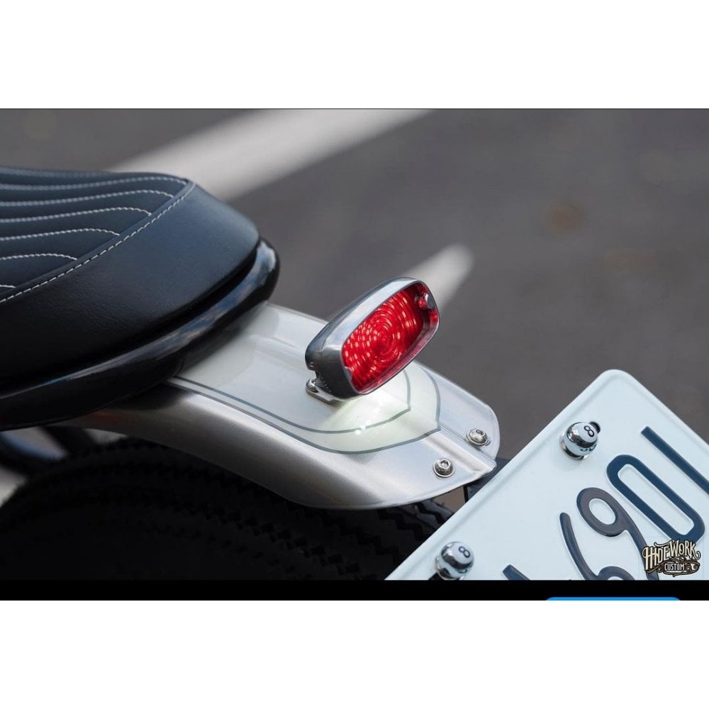 Gort Tail Light - LED - Polished Aluminium