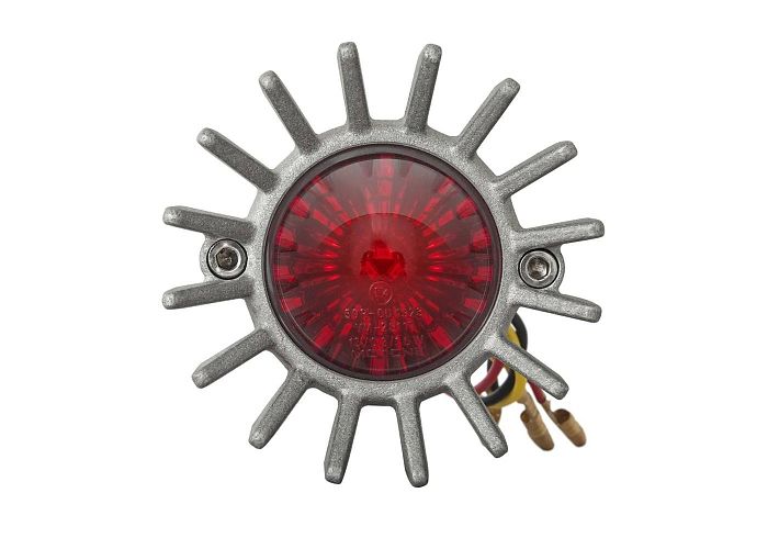 BIG FIN TAIL LIGHT - LED - SHOT BLAST