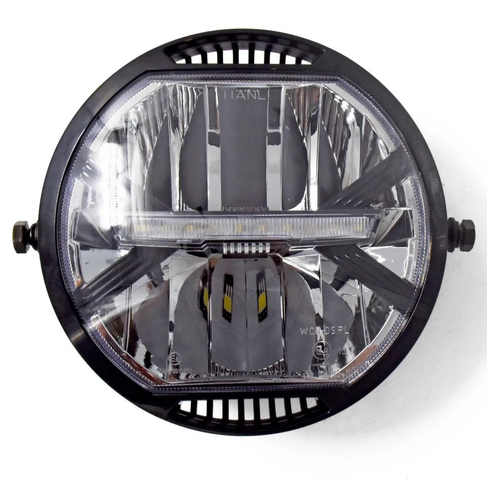 Alpine LED Headlight Rogue Motorcycles Custom Perth