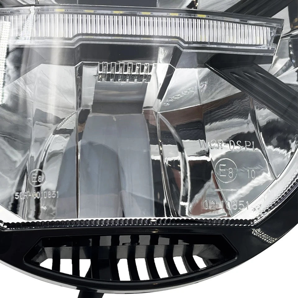 Alpine LED Headlight Rogue Motorcycles Custom Perth