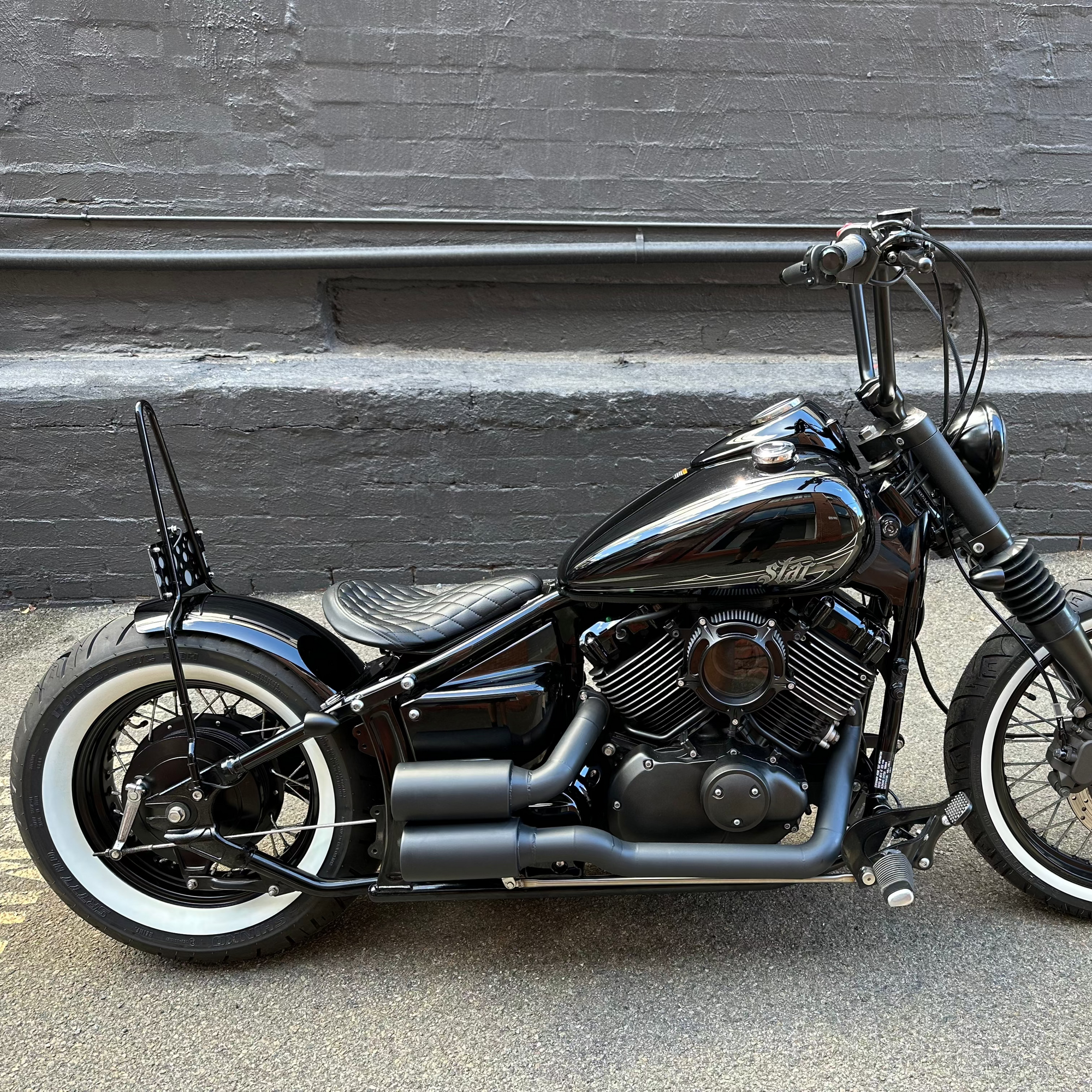 XVS 650 pipes short