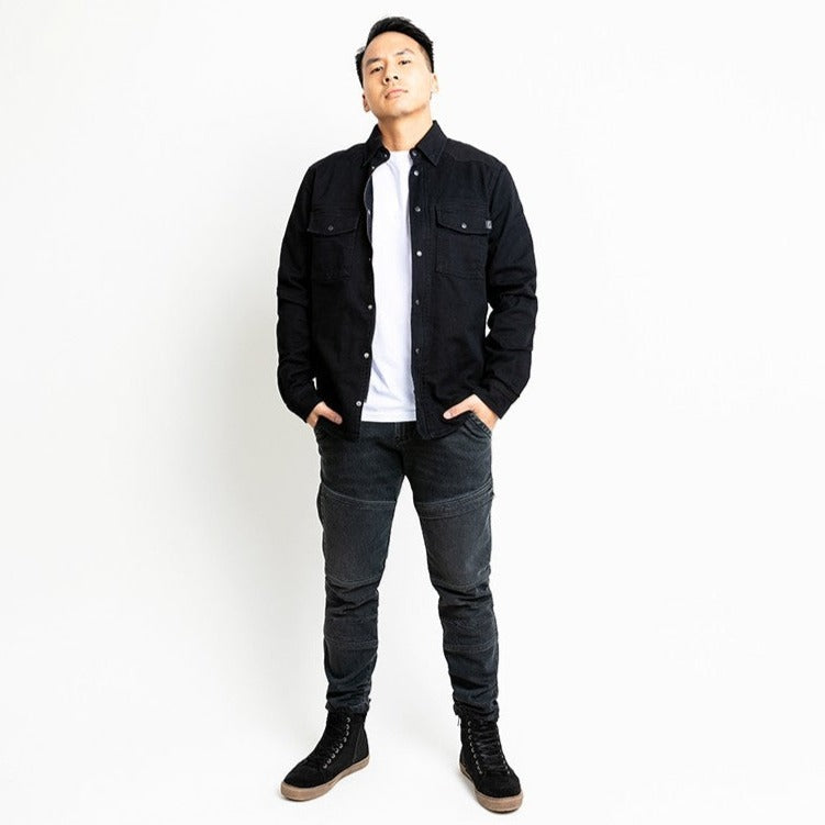 John Doe Motoshirt Black Rogue Motorcycles Perth
