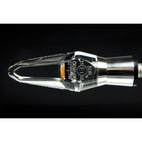 Bar end LED indicators m-Blaze Ice Chrome