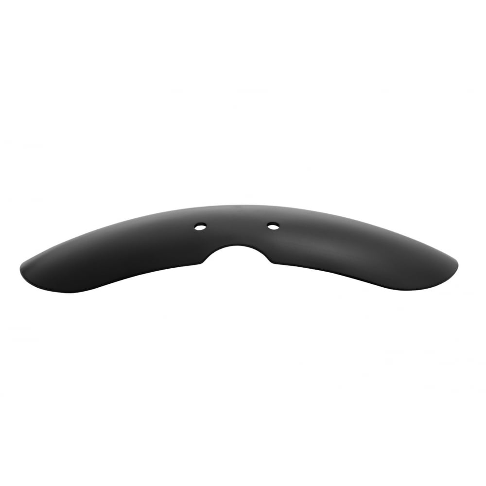 Shorty - Bobbed Front Mudguard/Fender- Mag Wheels - Black Aluminium