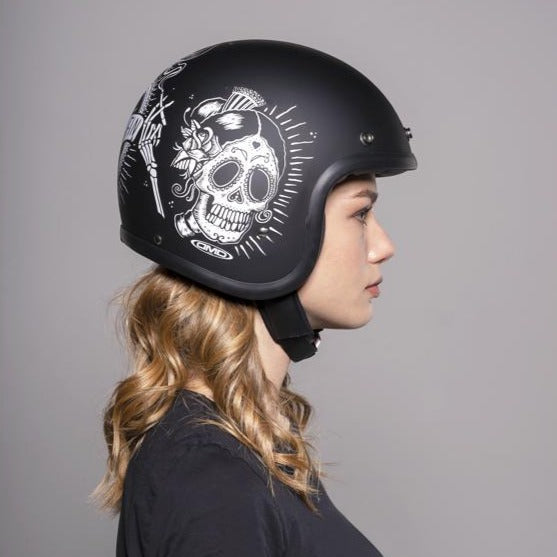 DMD - SIN FIN - RETRO OPEN FACE VINTAGE HELMET