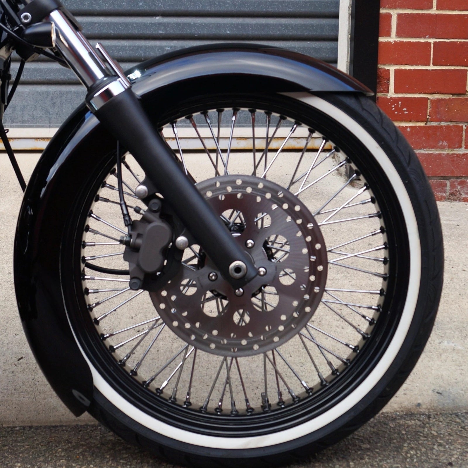 Yamaha XVS650 V-star - 21" x 3.5" Spoked Front Wheel